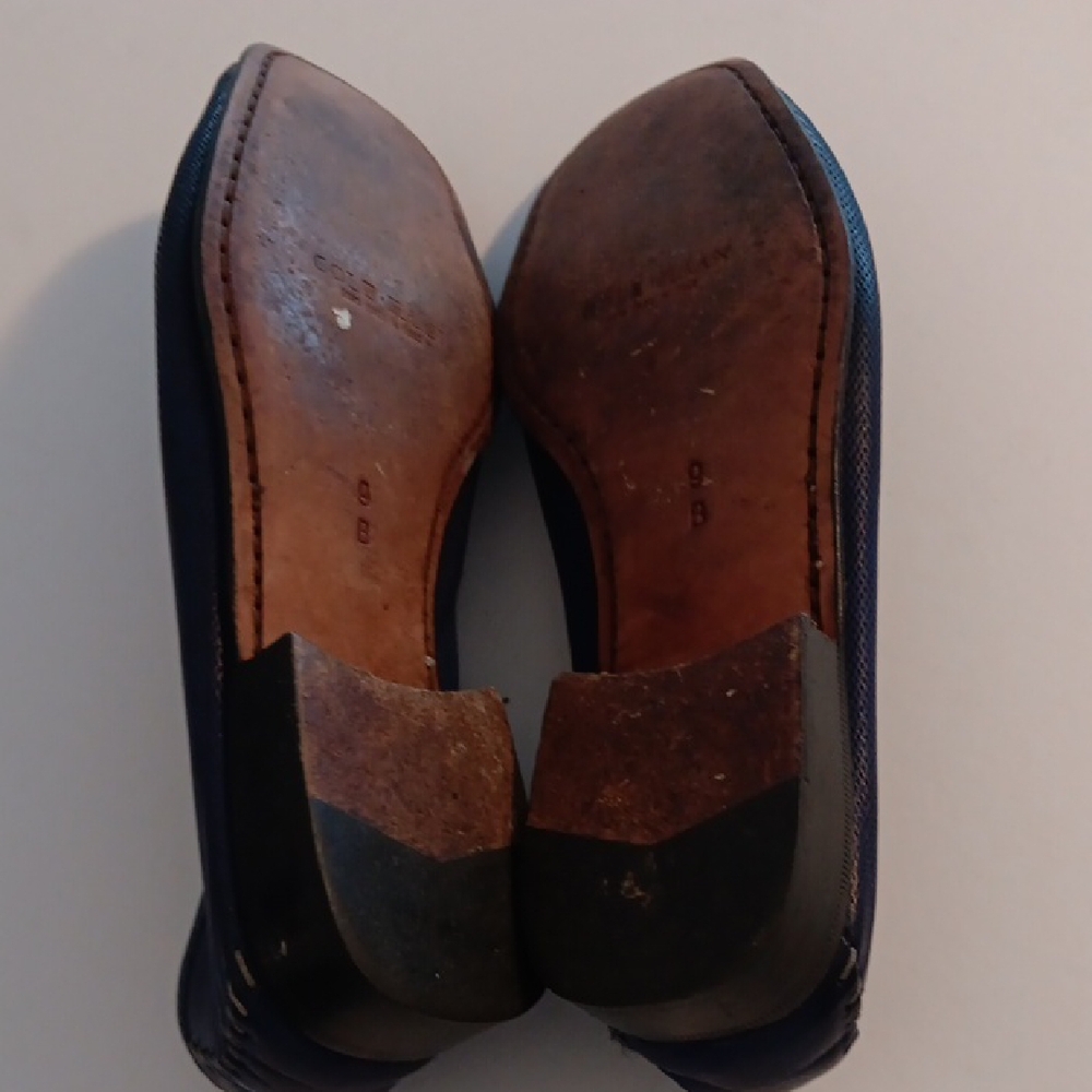 Cole Haan Navy Blue Loafers - Picture 6 of 8